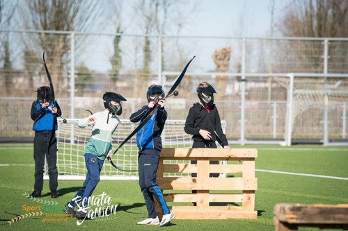 Foto bij Verslag Bubbelvoetbal